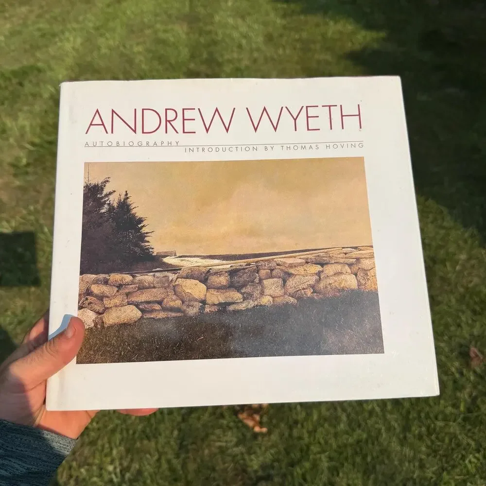 Andrew Wyeth : Autobiography Hardcover Vintage picture book coffee table